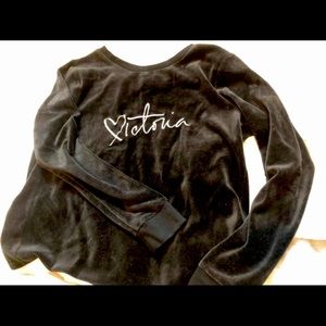 Victoria’s Secret sweater - open back in suede material